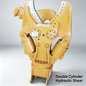 Cisaille hydraulique montée sur excavatrice à large ouverture de mâchoires, outil de <span class=keywords><strong>démolition</strong></span> automatique pour chantier - Product Image 3