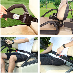 Cinturones de seguridad para automóvil, retráctiles automáticos, autoblocantes, de dos puntos, para carritos de golf Ezgo Yamaha - Product Image 4