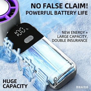 Ventilateur portable rechargeable de haute qualité avec fonction glace, mini-ventilateur portatif 3000 mAh - Product Image 5