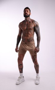 Calzoncillos Bóxer Clásicos de Algodón Beige para Hombre, Transpirables, Suaves y Cómodos, Ropa Interior de Algodón para Hombre, Distribución Global al por Mayor - Product Image 2