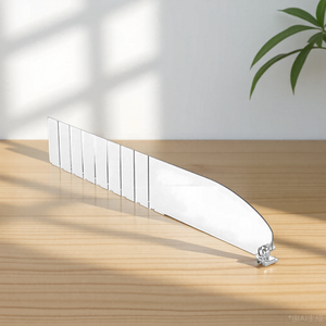 مقسم أرفف أكريليك * 12 لصيدليات البيع بالتجزئة وفواصل بلاستيكية شفافة لأرفف الثلاجة - Product Image 2