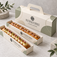 Neues Design Arabische Bäckerei Takeout-Box mit Griff Gebäck Dattelbrot Pita-Brot Linsen-Patties Lebensmittelverpackungsbox