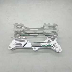 Chasis de Patines en Línea de Aleación de Aluminio Mecanizado por CNC Personalizado al por Mayor, Componentes de Precisión para Patines de Velocidad en Línea - Product Image 4