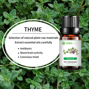 Olio Essenziale Naturale di Foglie di <span class=keywords><strong>Timo</strong></span> Fresco 30ml Puro per Uso Cosmetico e Massaggi Tutti i Tipi di Pelle Disponibile OEM - Product Image 5