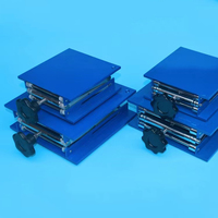 Support de plate-forme de levage réglable de cric de laboratoire d'oxyde personnalisé en usine