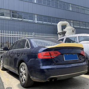 Alerón trasero de fibra de carbono FRP tipo R para Audi A4 B8 B8.5 Sedán 2008-2015 - Product Image 5