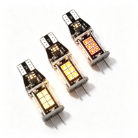 Ampoule LED de recul T15-3030-24SMD à 5 faces, blanc 6000K, sans erreur Canbus, T15 921 W16W, pour feux de recul et de stationnement auto