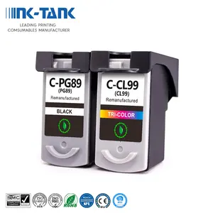 INK-TANK PG89 PG 89 CL99 CL 99 warna Premium kartrid tinta Inkjet remanufaktur untuk Printer Canon E560