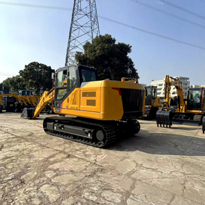 Excavadora de cadenas Liugong 913F usada, excavadora hidráulica sobre orugas para movimiento de tierras en construcción, en venta. - Product Image 1