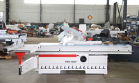 Scie à panneaux verticale de haute précision pour le travail du bois, 3200 mm, avec table coulissante, moteur 5,5 kW, 380 V/220 V