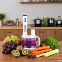 Veelzijdige 800W Draagbare Elektrische Handblender Juicer Variabele Snelheid Voor Soepele Compacte Menging Van Fruitgroenten Voor Huishoudelijk Gebruik