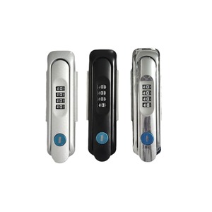 MS819 Combination Pad <b>Lock</b> Zinc Alloy Rectangular Body Single Lever Locking Modern Simple Style - Product Image 1