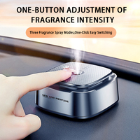 Nouveau diffuseur d'huiles essentielles intelligent portable à ultrasons pour voiture, diffuseur d'arômes intelligent pour une conduite rafraîchissante