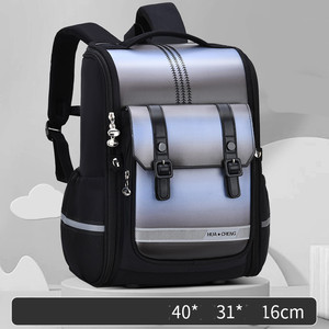 <span class=keywords><strong>Cartable</strong></span> Scolaire Tendance 2025 pour Élèves, Sac à Dos Protecteur de Colonne Vertébrale et Réducteur de Charge pour Écoliers de Grades 1-3-6 - Product Image 4