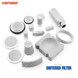 פילטר שמן HENGKO 1 מיקרון, פילטר מסונטר 2 מיקרון, מחסנית פילטר נירוסטה מסונטרת 3 מ\"מ - Product Image 4