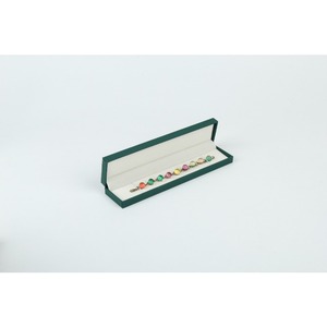 Luxury Wedding Jewelry Packaging <b>Box</b> Custom Logo Ring and <b>Earring</b> <b>Gift</b> <b>Box</b> Green Pink Square Paper Jewelry <b>Box</b> - Product Image 3