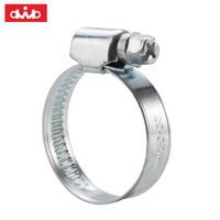 Acier inoxydable 201 304 Allemagne Type Collier de serrage Clips de tuyau à vis sans fin allemand Pièces de rechange d'estampage personnalisées pour l'industrie automobile
