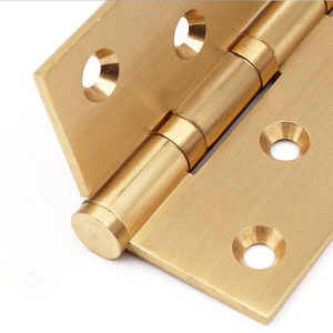 Bisagras de Puerta con Rodamientos de Bolas de Latón Sólido <span class=keywords><strong>ECREW</strong></span>, 4"x3"x3mm, Resistentes, Acabado Satinado, para Puertas de Madera, Uso en Hoteles, Bajo Ruido, 50 Pares - Product Image 3
