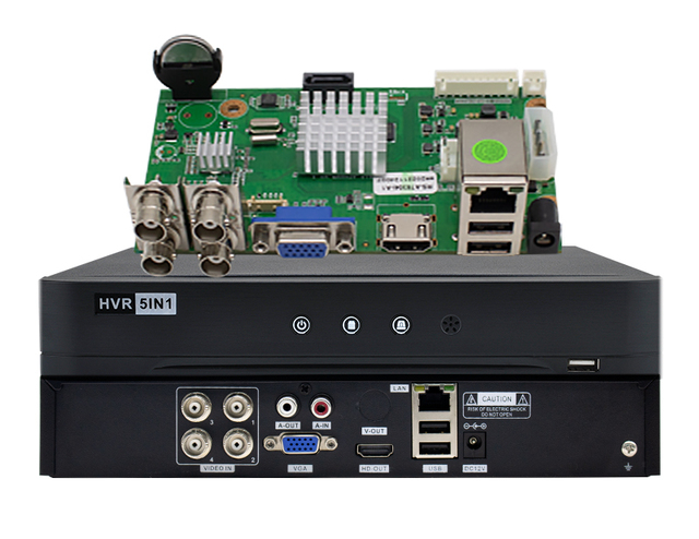 P6SLITE HVR 4CH 8CH 5MP Hd Camera Recording H265 Face DVR Box  De 8 Canales CCTV AHD Camera Recorder DVR 8 Channel
