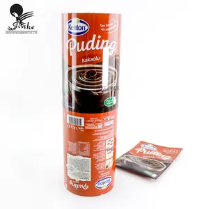 Custom Plastic Aluminiumfolie Gelamineerd Instant Koffie Poeder Wrapper Automatische Sachet Verpakking Roll Film