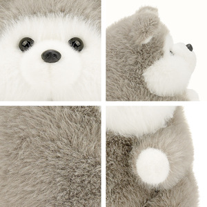 Peluche de Cachorro Husky, Muñeco Shiba Inu, Relleno de Algodón PP, 11-30cm - Product Image 4