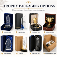 Trophée personnalisé, coupe de récompense sportive, plaque de prix en métal, cristal, verre, logo personnalisé pour les tournois, les événements scolaires, les équipes, les cadeaux