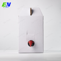 Sac en boîte de 1L, 5L, 10L, 20L pour vin, bière, alcool, jus, huile, eau, boisson, distributeur de recharge avec valve, emballage en boîte de sac