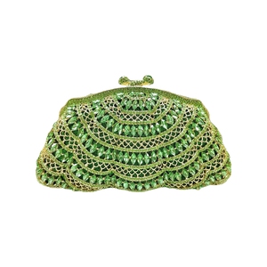 Women Luxury Skirt Diamond Crystal Evening Bag Glitter Rhinestones Formal Clutch <b>Purse</b> for Cocktail Homecoming Party - Product Image 5
