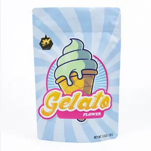 Bolsa <span class=keywords><strong>de</strong></span> Alimentos PET con Diseño Personalizado <span class=keywords><strong>de</strong></span> Bart Simpson <span class=keywords><strong>de</strong></span> 3.5g, Embalaje <span class=keywords><strong>de</strong></span> Mylar Resistente a la Humedad con Fondo Reforzado y Impresión Digital en Huecograbado - Product Image 1