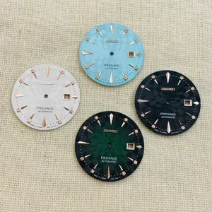 Nuevo Dial NH35 de 35mm con Diamantes y Fuente Cocktail para Movimientos Metálicos NH35/NH36/4R/7S, Accesorios y Herramientas de Reparación para Relojes - Product Image 1