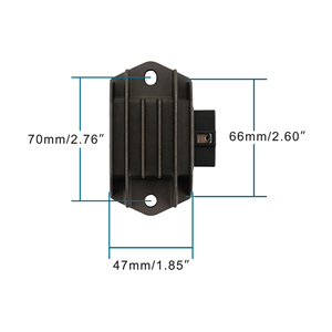 Régulateur redresseur de tension GOOFIT 5 broches de remplacement pour <span class=keywords><strong>Honda</strong></span> <span class=keywords><strong>CB</strong></span> 125 190 CRF 250 <span class=keywords><strong>450</strong></span> NSC50 NSC110 Vision OEM 31600 KPN E01 - Product Image 4