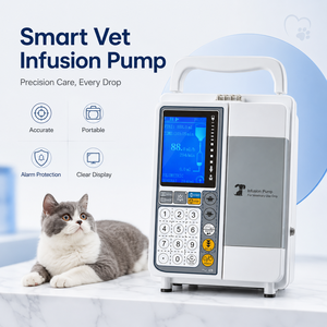 Bomba de Infusión Veterinaria Profesional para <span class=keywords><strong>Hospital</strong></span> de Animales, Dispositivo de Administración de Fluidos IV - Product Image 4