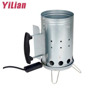 BBQ Griglia esterna Accessori Elettrico del <span class=keywords><strong>Carbone</strong></span> di legna del Metallo Più Leggero Bruciatore di Avviamento di Fuoco <span class=keywords><strong>Per</strong></span> Il <span class=keywords><strong>Carbone</strong></span> di Legna In Acciaio Inox - Product Image 1