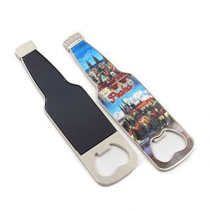 Aimants de réfrigérateur personnalisés en métal, ouvre-bouteille souvenir touristique des Bahamas - Product Image 2