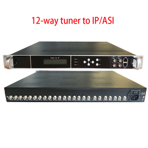 12-Channel Satellite <strong>DVB</strong>-S2 <strong>DVB</strong>-<strong>C</strong> <strong>DVB</strong>-T ATSC DTMBT ISDBT ATSC 3.0 4K Tuner Receiver IP <strong>Gateway</strong> for Systems Multiplexing UDP/RTP - Product Image 3