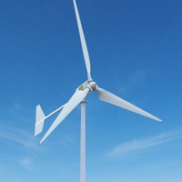 Turbine éolienne horizontale à énergie libre, 8kw, 10kw, 15kw, 20kw, 48V, 96V, adaptée aux réverbères, surveillance du bateau, moulin à vent à 3 pales