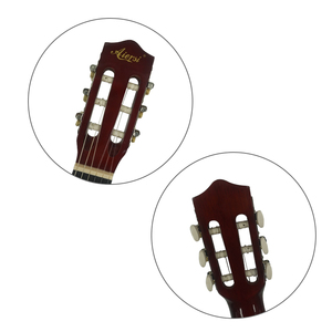 Chitarra Classica per Bambini Economica per Principianti, Corpo in Legno di Tiglio, Marca Personalizzata, Corde in Nylon, Strumento Musicale Conveniente in Vendita - Product Image 5