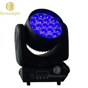 Homei светодиодный сценический свет 19x15 Вт DMX512 зум-стробоскопический светодиодный мигающий фары для dj bar disco