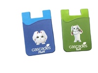 Pochettes en silicone autocollantes pour portefeuille intelligent OEM ODM, pochettes pour téléphone, porte-cartes de crédit pour tous les smartphones