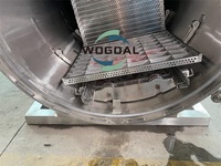 Autoclave horizontal à immersion d'eau automatique pour la transformation et la stérilisation des aliments