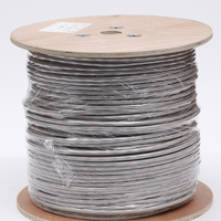 Câble réseau LAN torsadé non blindé ABCCABLS CAT 6 4PR 24AWG CM 75 ° C pour la transmission du signal audio