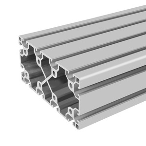 European Standard 80160 Industrial Aluminum Profiles 6063 Alloy Extrusion Anodized For Machinery Support - Product Image 1