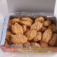 Vente en gros d'aliments de rue asiatiques Snack Frozen Fried Crab Croquette Griffe de crabe panée avec vraie pince pour restaurant