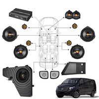 Audio repose corne mise à niveau amplificateur de puissance tweeter subwoofer boîte haut-parleur VITO V250 V260 w447 V-CLASS carénage