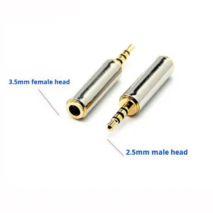 Nhà Máy Bán Hàng Trực Tiếp Mới 2.5Mm Để 3.5Mm Tai Nghe Âm Thanh <span class=keywords><strong>Adapter</strong></span> <span class=keywords><strong>2.5</strong></span> Nam Để 3.5 Nữ Chuyển Đổi - Product Image 6