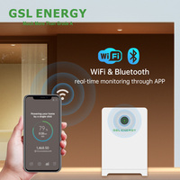 Batterie GSL Energy 48V Lifepo4 14.34kWh/16.38kWh 280Ah/320Ah 51.2V UL9540 UL1973 Port de communication CAN IP65 Batterie d'usine