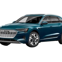 TPV 3D tapis de sol en caoutchouc pour Audi E-TRON ETRON 2021-2023 + tapis personnalisés tapis de voiture imperméables tous temps patins de voiture