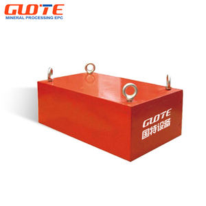 Altura 200mm Placa magnética Separador de hierro magnético Suspensión Imán Cinta transportadora Separador magnético - Product Image 6