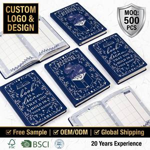 Quaderno Personalizzato A5 per <span class=keywords><strong>Recensioni</strong></span> e Pianificazione Letture con Copertina Morbida in Pelle PU - Product Image 1