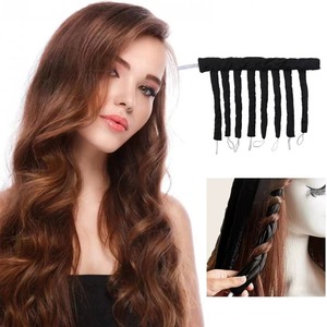 Oferta Especial: Diadema Rizador <span class=keywords><strong>de</strong></span> Cabello Sin Calor <span class=keywords><strong>de</strong></span> Satén, Desmontable y Ajustable, con Diseño <span class=keywords><strong>de</strong></span> Ocho Garras, Rizador <span class=keywords><strong>de</strong></span> Cabello Sin Calor - Product Image 4